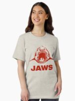 Jaws Film Crew ObscuraTee Reproduction Keepsake (RED) Unisex T-Shirt - Image 2