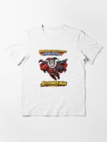 Jestermax-Man Funny Comic Superhero Jester Meme – Lonely Humor Nerd Parody Design Unisex T-Shirt - Image 3