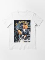 Joe Camel Motorcycle Active Unisex T-Shirt - Image 3