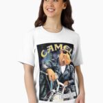 Joe Camel Motorcycle Active Unisex T-Shirt