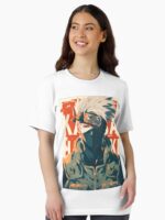 Kakashi Hatake Minimalist Anime Art | Legendary Copy Ninja Illustration Unisex T-Shirt