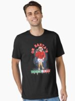 Kath and Kim Christmas Noice List Funny with Lollipop Unisex T-Shirt - Image 2