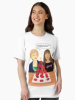 Kath & Kim Christmas T-Shirt Little Baby Cheeses Unisex T-Shirt - Image 2