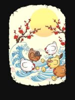 Kawaii Anime Chicken Keeper Unisex T-Shirt