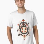 Kawaii & Cute art girl kiki's go -%[ghiblis]%- flying away dragon Unisex T-Shirt