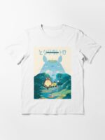 Kawaii & Cute art monster chill -%[ghiblis]%- flying away japan film Unisex T-Shirt