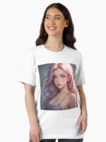 Kawaii Pastel Waifu Cute Anime Girl Aesthetic Unisex T-Shirt