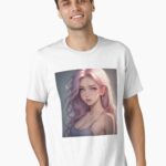 Kawaii Pastel Waifu Cute Anime Girl Aesthetic Unisex T-Shirt