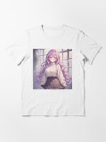 Kawaii Pastel Waifu Cute Anime Girl Aesthetic Unisex T-Shirt