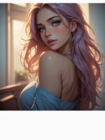 Kawaii Pastel Waifu Cute Anime Girl Aesthetic Unisex T-Shirt