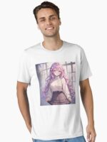 Kawaii Pastel Waifu Cute Anime Girl Aesthetic Unisex T-Shirt