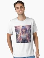 Kawaii Pastel Waifu Cute Anime Girl Aesthetic Unisex T-Shirt
