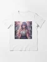 Kawaii Pastel Waifu Cute Anime Girl Aesthetic Unisex T-Shirt