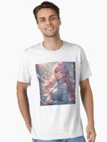 Kawaii Pastel Waifu Cute Anime Girl Aesthetic Unisex T-Shirt