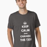 Keep Calm and Change the TXV Hvacr Unisex T-Shirt