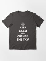 Keep Calm and Change the TXV Hvacr Unisex T-Shirt - Image 3