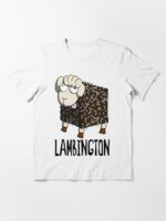 Lambington (lamb + lamington= this excellent pun!) Unisex T-Shirt - Image 3