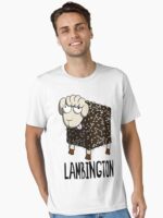 Lambington (lamb + lamington= this excellent pun!) Unisex T-Shirt - Image 2