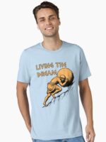 Living The Dream - Sisyphus, Greek Mythology Meme Unisex T-Shirt - Image 2