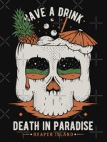 Loves Anime And Death In Paradise Pattor Graphics Unisex T-Shirt