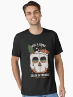Loves Anime And Death In Paradise Pattor Graphics Unisex T-Shirt
