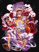 Luffy Gear Fifth - Sun God Nikka Unisex T-Shirt