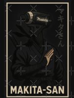 Makita-san (Black) Unisex T-Shirt