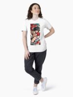 Manga Style Titan Slayer Warrior – Anime Action Illustration Unisex T-Shirt