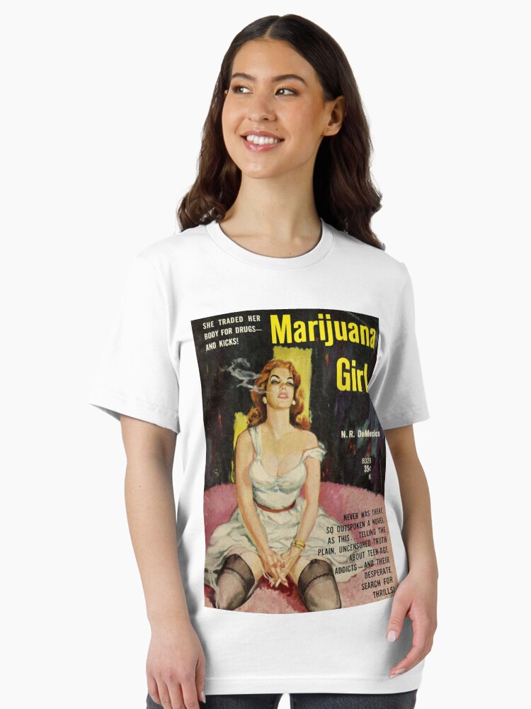 Marijuana Girl Unisex T-Shirt