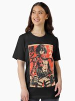 Mikasa Vintage Grunge Orange Unisex T-Shirt