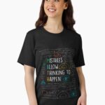 Mistakes Allow Thinking to Happen - Math Teacher Quotes Funny maths Unisex T-Shirt