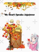 My Heart Speaks Japanese - Anime Autumn Art | Anime art, Anime girls Unisex T-Shirt