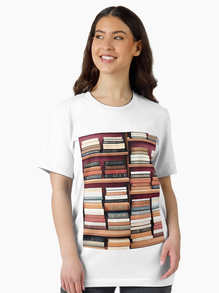 My Library: Books and books and more books. Unisex T-Shirt