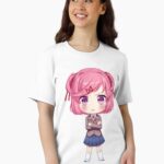 Natsuki Chibi Cute Unisex T-Shirt