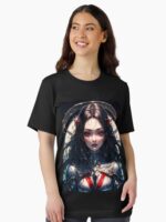 New Anime knight warrior girl in temple art Unisex T-Shirt