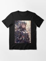 New Anime knight warrior girl in temple art Unisex T-Shirt