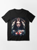 New Anime knight warrior girl in temple art Unisex T-Shirt
