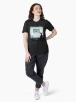 NI Knights with antlers album cover parody-music lovers humor Unisex T-Shirt - Image 4