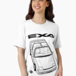 Nissan Exa Action Shot Unisex T-Shirt