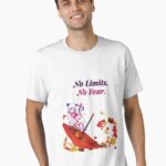 No Limits No Fear - Anime Action Design, Anime world Unisex T-Shirt