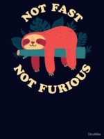Not Fast, Not Furious Unisex T-Shirt - Image 7