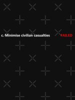 Objective Failed (white text) Unisex T-Shirt - Image 7