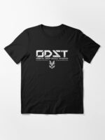 ODST White Vintage Unisex T-Shirt - Image 3