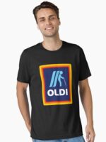 Oldi design logo funny birthday gift, mother's day, father day, Christmas gift Unisex T-Shirt