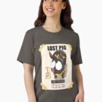 P-chan Ryoga Lost Pig - Ranma 1/2 Unisex T-Shirt