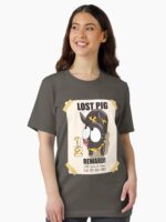 P-chan Ryoga Lost Pig - Ranma 1/2 Unisex T-Shirt