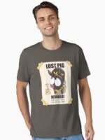 P-chan Ryoga Lost Pig - Ranma 1/2 Unisex T-Shirt