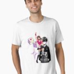 Pastel Anime Girl Poster – Cute Kawaii Japanese Character Unisex T-Shirt