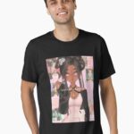Peaceful, Lovely Eyed Girl Unisex T-Shirt