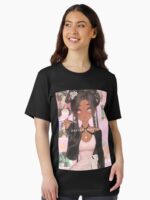 Peaceful, Lovely Eyed Girl Unisex T-Shirt